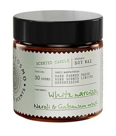 Нарцисс нероли и мускус, ароматическая свеча, Eteria cosmo