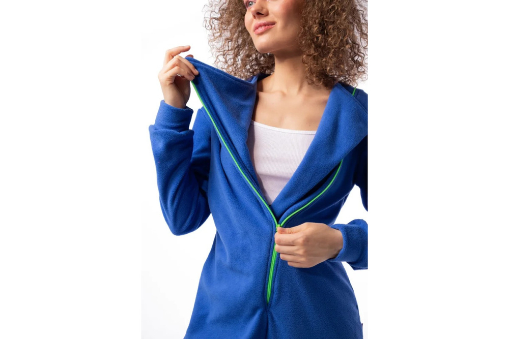 Флисовый комбинезон Funfur Fleece, электрик, M-L