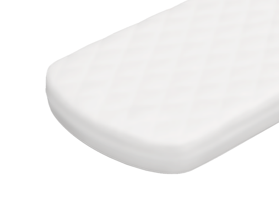 Простынь для кроватки KIDI soft от 0 до 4 лет (белый, трикотаж)