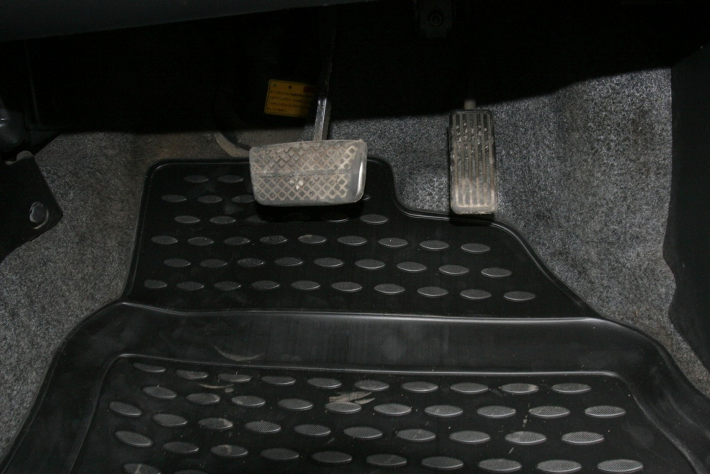 Коврики в салон HONDA Fit GD1 JDM, 06/2001–09/2007, П.Р., 4 шт. (полиуретан) NLC1823210K