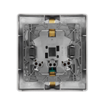 Розетка двойная с заземлением со шторками в сборе 16А 250В антрацит Inspiria Legrand