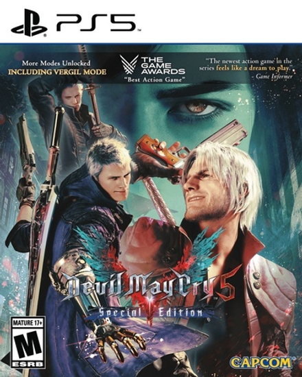 Devil May Cry 5. Special Edition (диск для PS5, интерфейс и субтитры на русском языке)