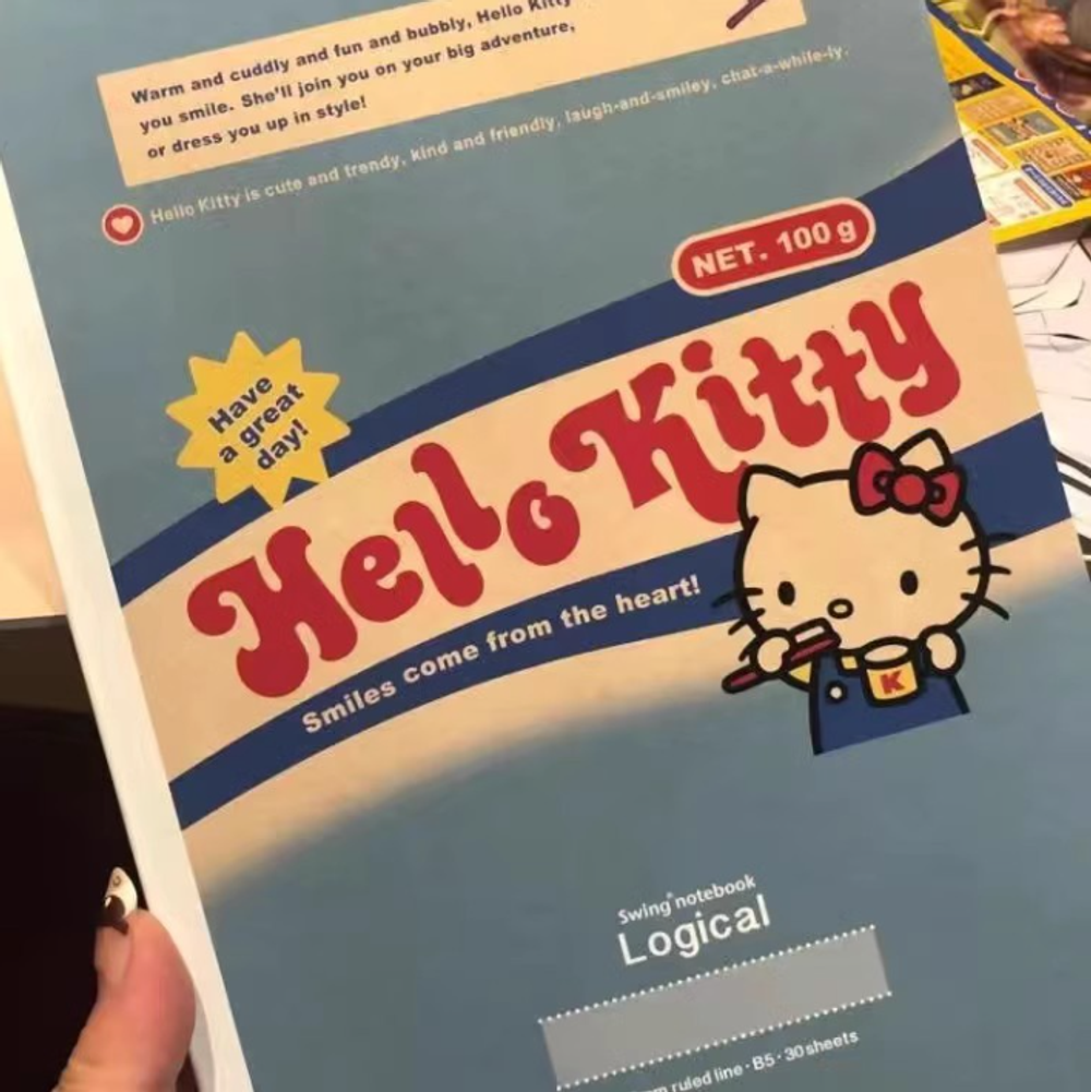 Блокнот для заметок "Hello Kitty Sketch"