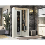 Прихожая Шкаф многоцелевого назначения Франк крафт/ясень белый(последний экземпляр)