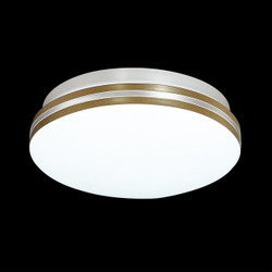 3015/CL MINI SN 207 Светильник пластик/белый/под дерево LED 30Вт 4000K D330 IP43 SMALLI