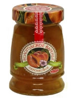 Варенье Вологодское Персиковое и Клубничное ст/б 370 гр