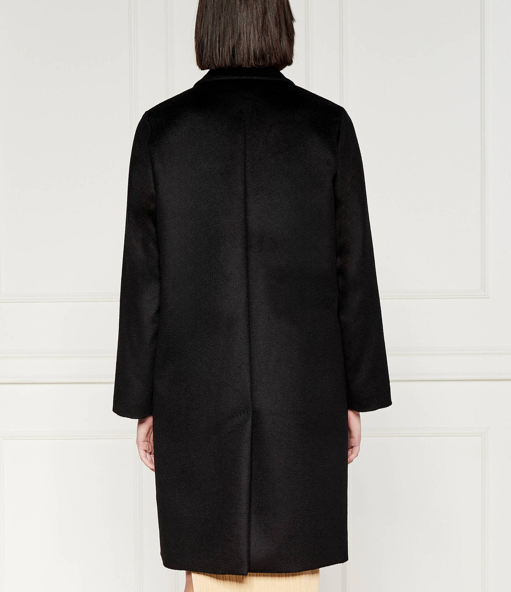 Хлопковое пальто Weekend MaxMara - черный(250160526)