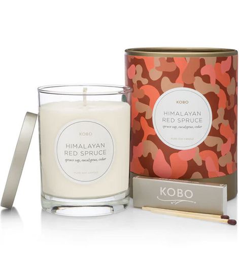 Himalayan Red Spruce, свеча Camo, Kobo Candles