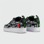кроссовки Nike Air Force 1 Low Black Pictures