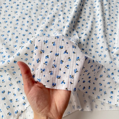 Трансферная рибана Незабудки