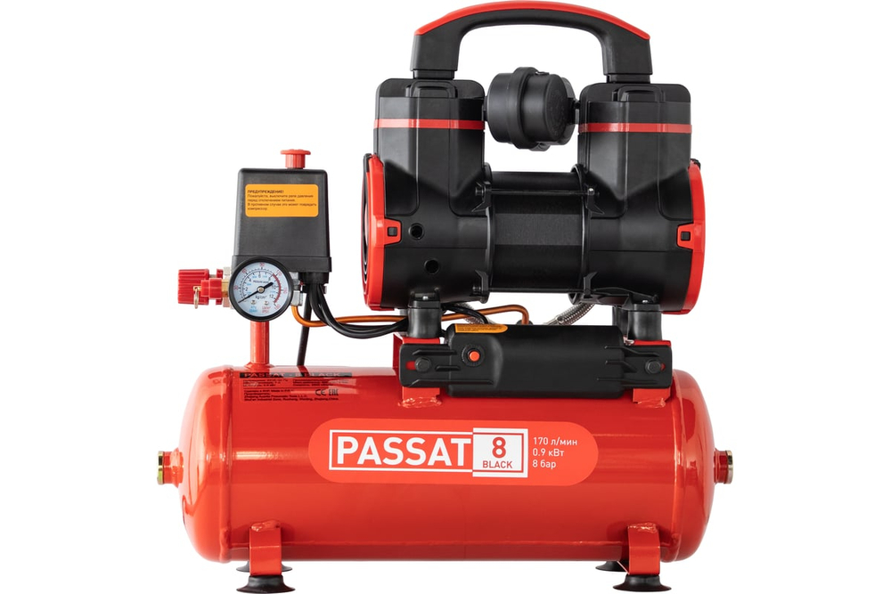 Компрессор PASSAT-8 BLACK безмасляный 35008