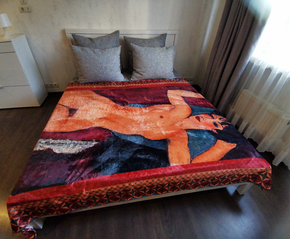 Купить покрывало Модильяни "Лежащая обнаженная"