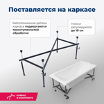 Акриловая ванна Aquanet Nord NEW 150x70 (с каркасом)