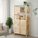 Книжный шкаф - IVAR IKEA/ ИВАР ИКЕА,  179х89 см, под беленый дуб
