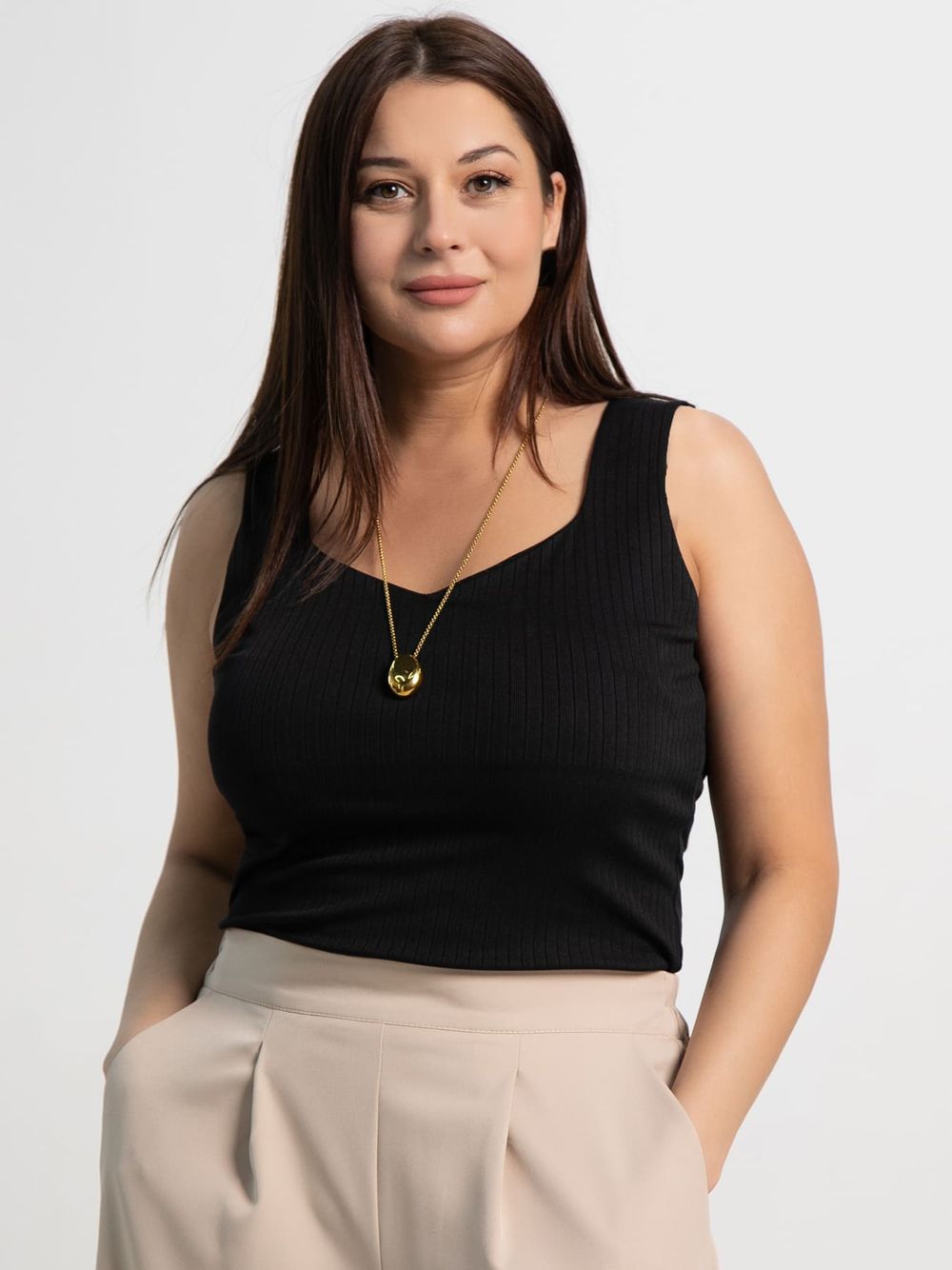 Топ Эстер (черный) Б15455-34М LT Collection