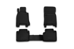 Коврики Standard, в салон INFINITI М,2010-2013/Q70, 2013- , 4 шт.(полиуретан, чёрные) Element.CARINF10005