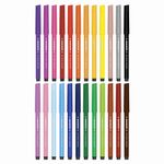 Фломастеры ЮНЛАНДИЯ "Подводный мир" (KOH-I-NOOR EXCLUSIVE), 24 цвета, трехгранные, 151614, 771002BD24KS