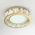 Потолочный светодиодный светильник Modelux ML.2400.500 GD