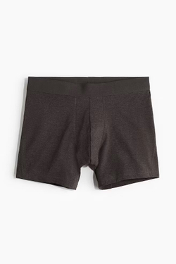 H&M Набор трусов-боксеров ( 5 шт.), серый меланж