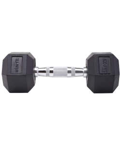 Гантель гексагональная DB-301 5 кг, обрезиненная, черный
