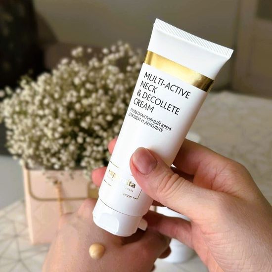 Мультиактивный крем для шеи и декольте Experalta Aurum