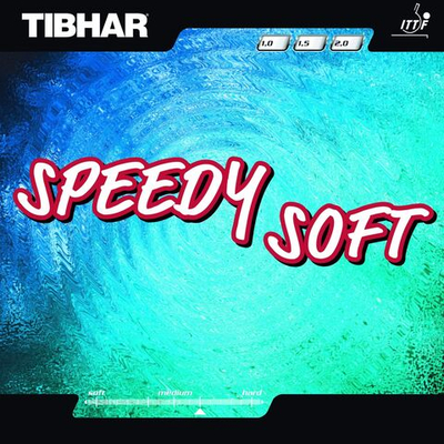 Накладка для ракетки Tibhar Speedy Soft 1.0 black