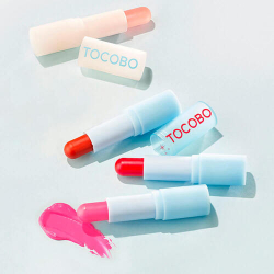 Tocobo Бальзам для губ увлажняющий оттеночный - Glass tinted lip balm 012 better pink, 3.5г