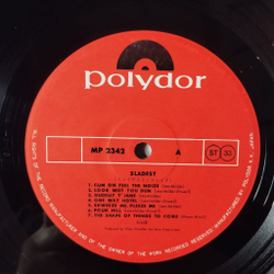 Винтажная виниловая пластинка LP Slade Sladest (Japan 1974) (No Obi) Coz I Luv You