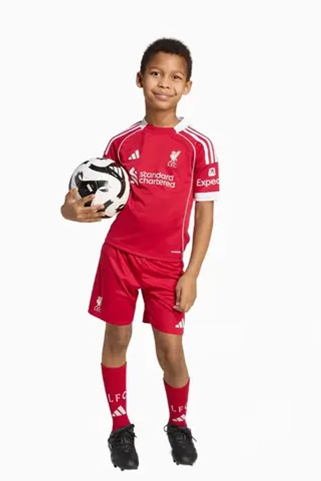Футбольная форма adidas Liverpool FC 25/26 Home Little Kids - красный
