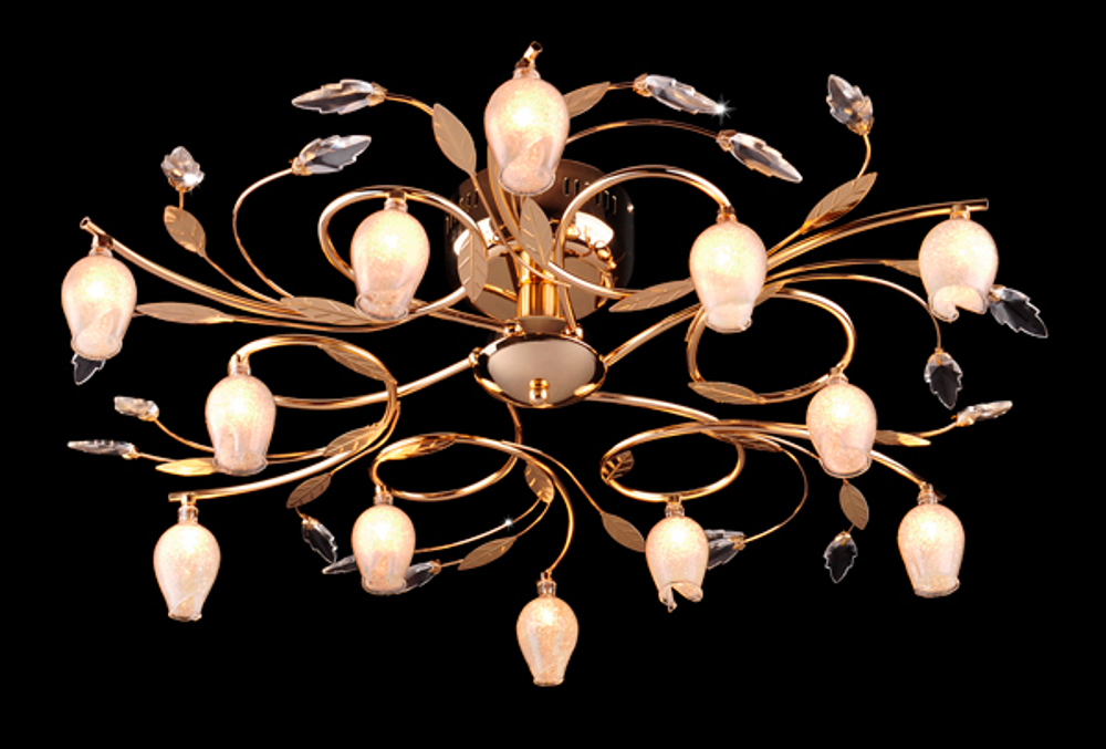 Люстра 4832/12 золото