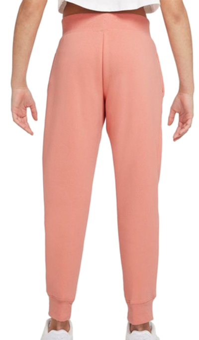 Штаны для девочки теннисные Nike Sportswear Fleece Pant LBR G - light madder root/white