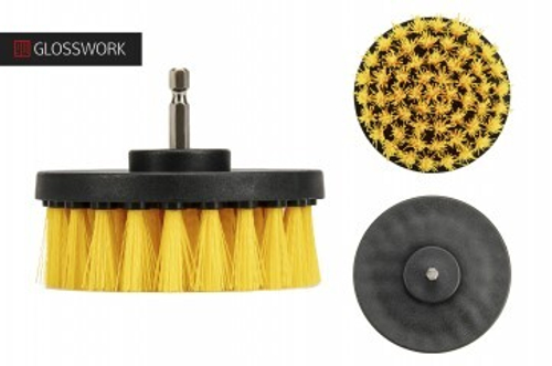 Glosswork Drill Brush Medium Щетка для чистки ковров, средней жесткости, под дрель