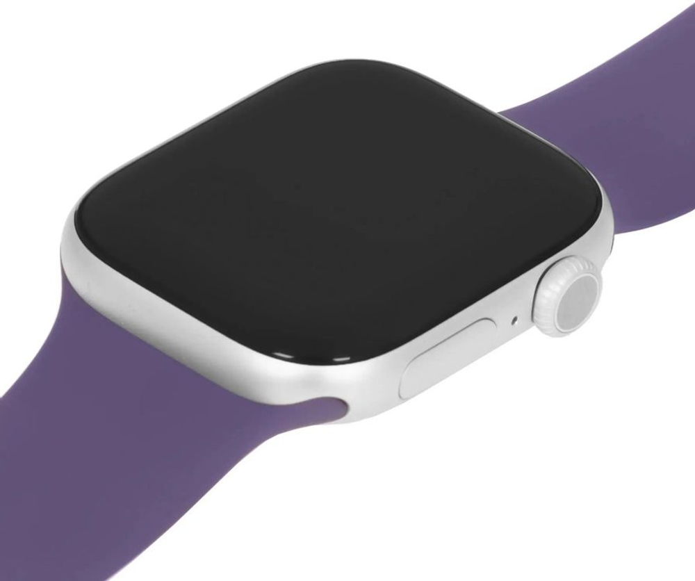 Смарт-часы Apple Watch Series 11 A3333,  46мм,  фиолетовый/серебристый