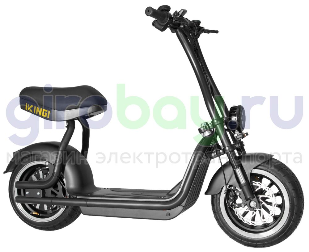 Электроскутер IKINGI X2 PRO (48V/21Ah) - Черный фото №10
