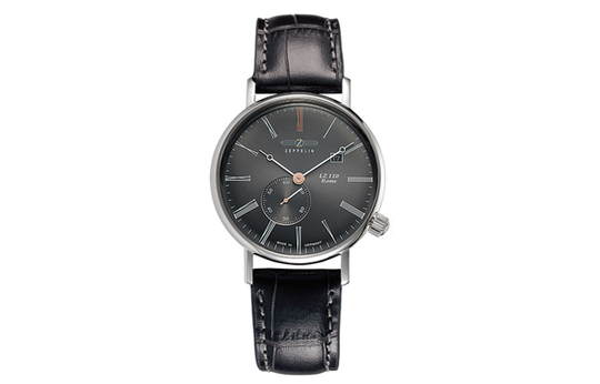 ZEPPELIN Hindenburg Collection Quartz Movement 50 meter Water Resistance Unisex Watch Black Dial