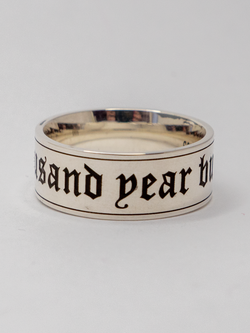 Мужское серебряное кольцо '1000 Year Bull Run' от Hodl Jewelry
