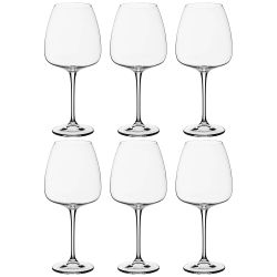 НАБОР БОКАЛОВ ДЛЯ ВИНА ИЗ 6 ШТ. "ALIZEE/ANSER" 770 МЛ ВЫСОТА=25 СМ (КОР=4НАБОР.)