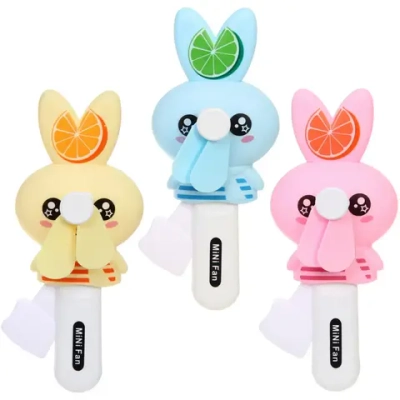 Вентилятор «Заинька» 18 см, микс