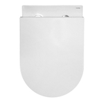 Унитаз подвесной Azario NEMI 530х360х360 безободковый, система слива "скрытое Торнадо", с быстросъемным сиденьем микролифт (AZ-1293WH)