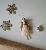 Декоративная подвеска кукла-ангел