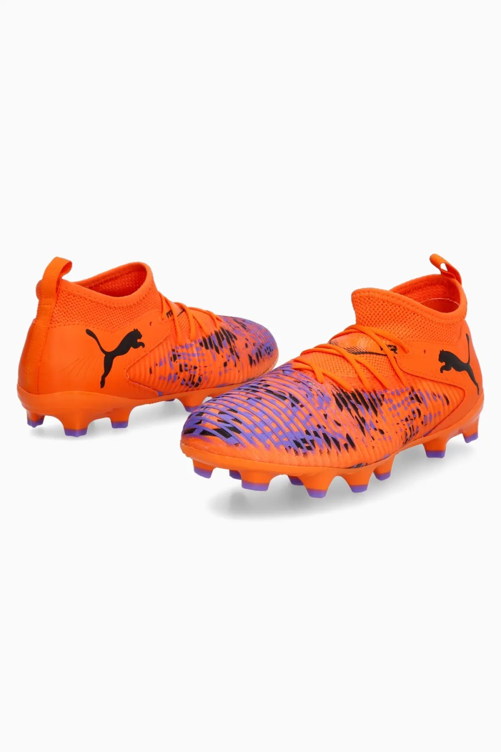 Бутсы Puma Future 8 Match Creativity FG/AG Junior - оранжевый