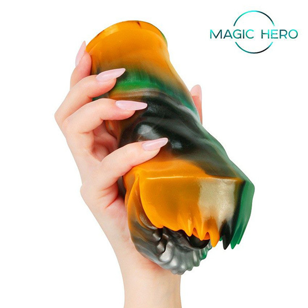 Фантазийный мастурбатор с клыками 18см Bior Toys Magic Hero MH-13050