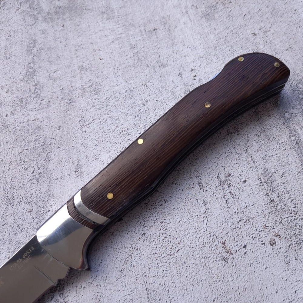 Нож складной S111 "Колонок" Pirat