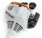 Триммер STIHL FS55 бензиновый, ширина скашивания 55см, полная комплектация с катушкой и ножом ОРИГИНАЛ