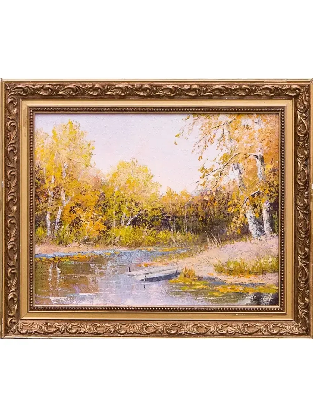 Картина маслом Теплая осень Селенских