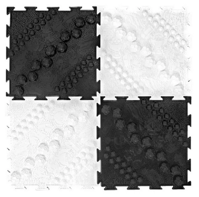 Набор модульных ковриков "Футболист" монохром 4эл. (Ортодон)