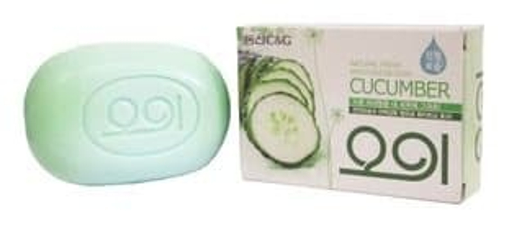 Мыло туалетное огуречное New Cucumber soap 100g