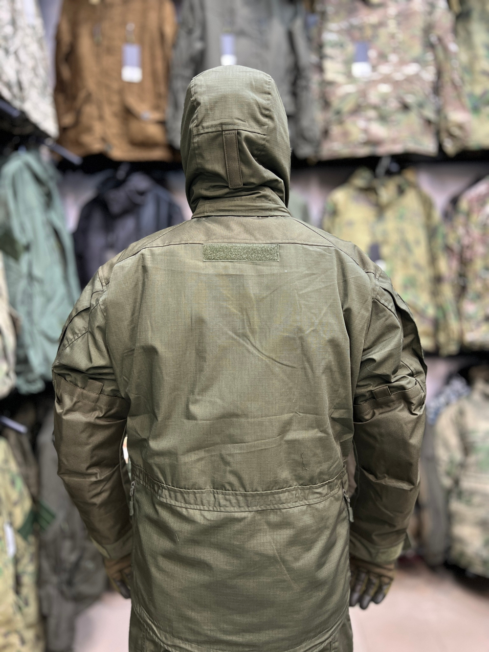 Костюм тактический Rescuer Олива (RipStop, MOLLE, демисезон)