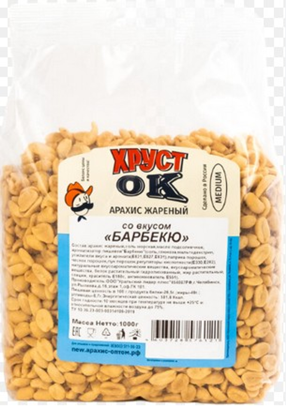 ХрустОК БАРБЕКЮ Арахис 1кг