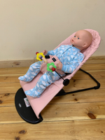 Шезлонг LM - 123 Розовый